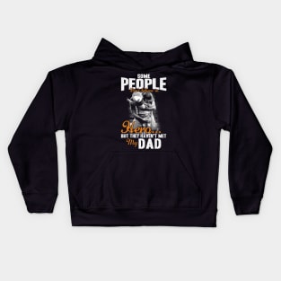 Hero My Dad Awesome T shirt Kids Hoodie